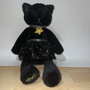 Scentsy Buddy - Star the Black Cat‎ - Comes with "Christmas Cottage" Scent Pack